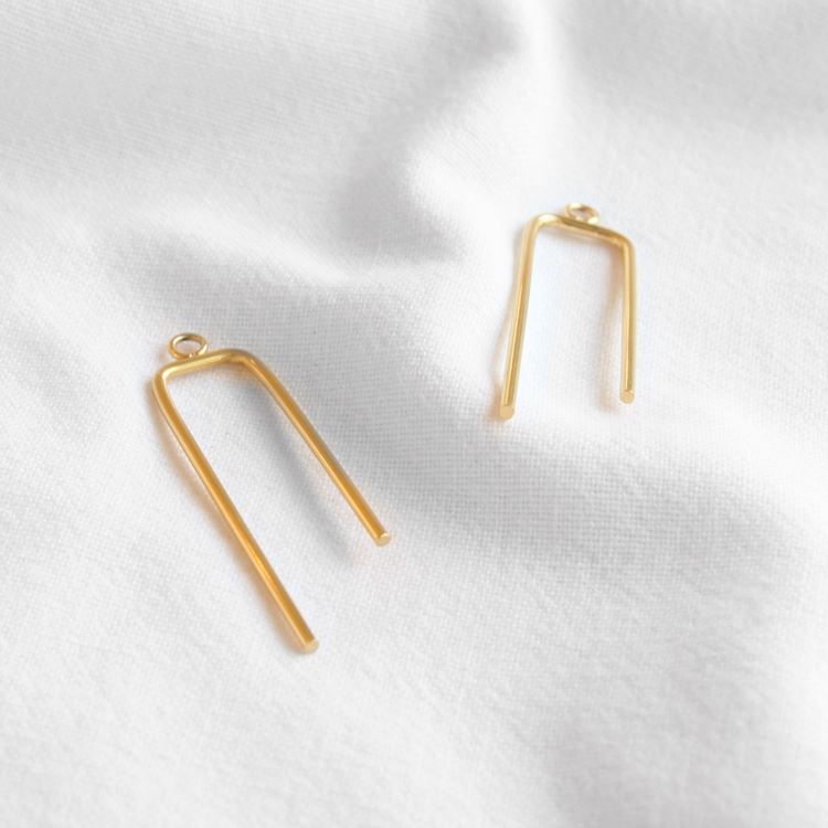 ACC Renversantes pour BOU, doré 18K