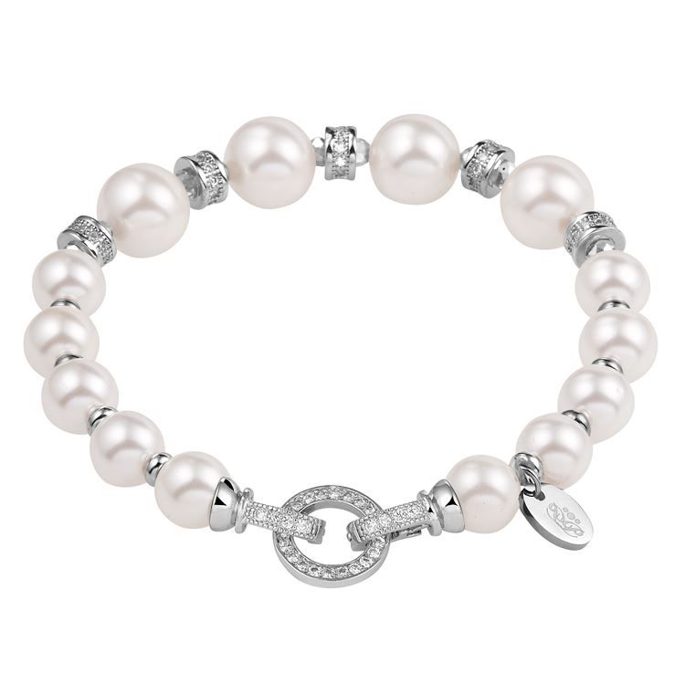 Bracelet JUNON BLANC, nacre