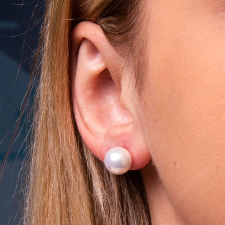 Boucles ARIA BLANC
