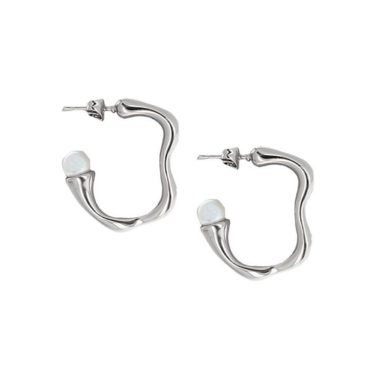 Boucles MALTA, FWP, argenté