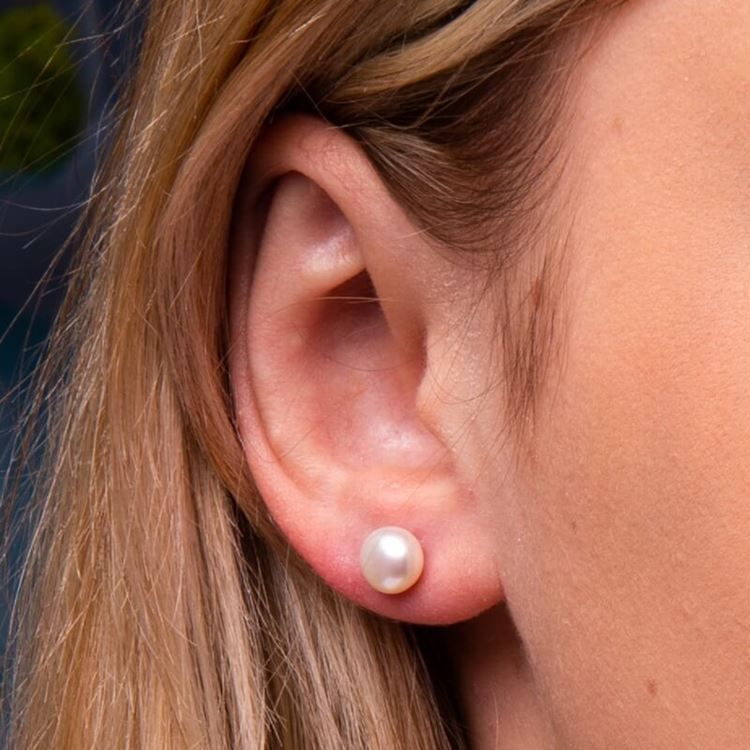 Boucles puces MINETTE BLANC, FWP