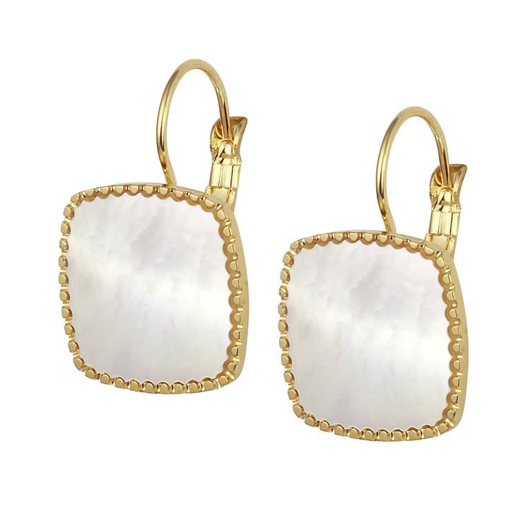 Boucles d'oreilles AMARYS, nacre