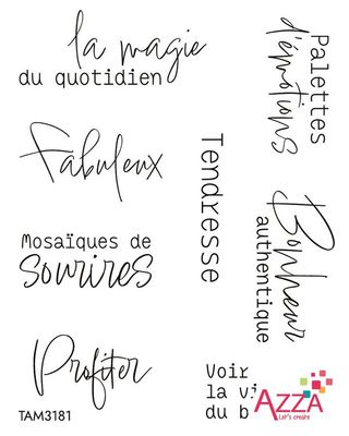 Rubinstempel ‘Künstlerische Symbole’ 🇫🇷