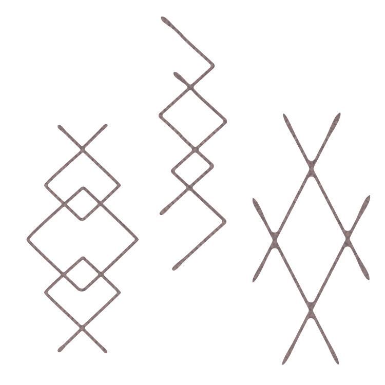 Matrices de découpe 'Boho'