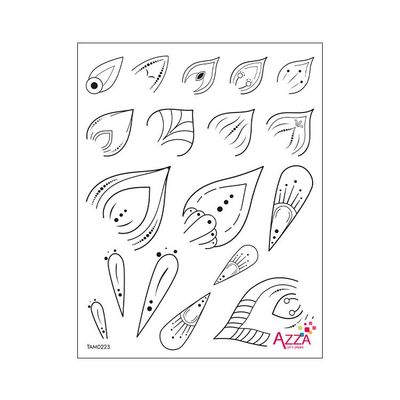 Diamantstempel ‘Künstlerische Symbole’