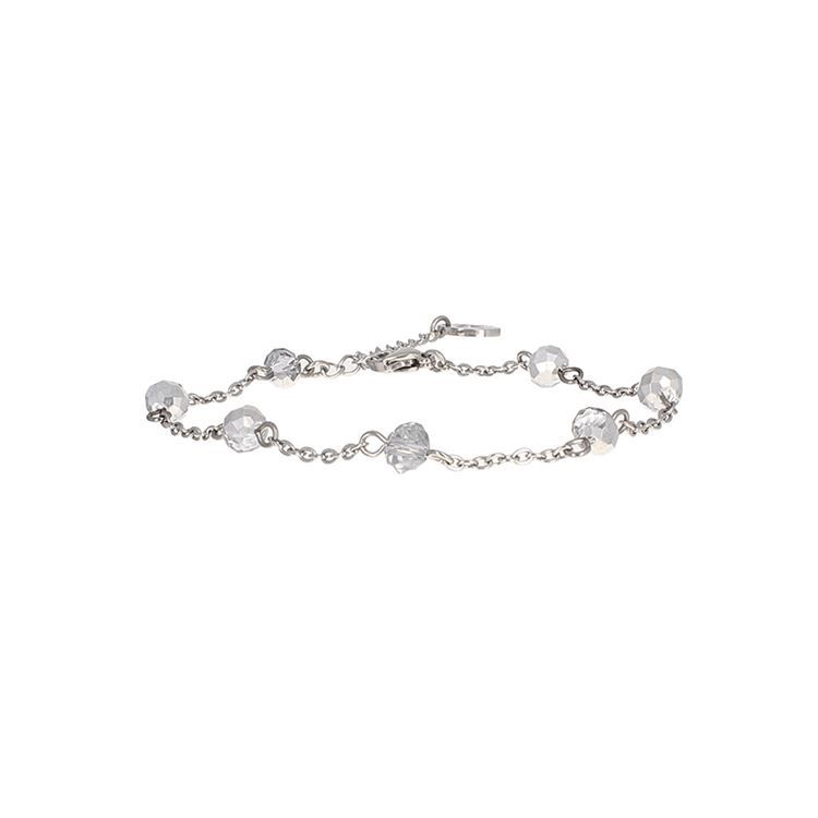 Bracelet Garance gris, argenté