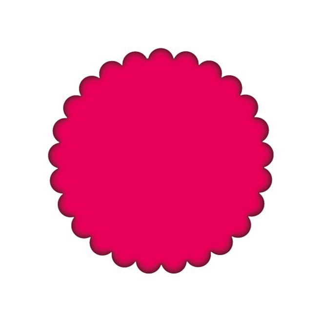 Perforatrice Figurine 'Rond bord festonné (3,81cm)