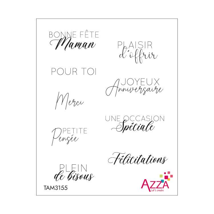 Rubinstempel 'Mots toutes occasions' 🇫🇷