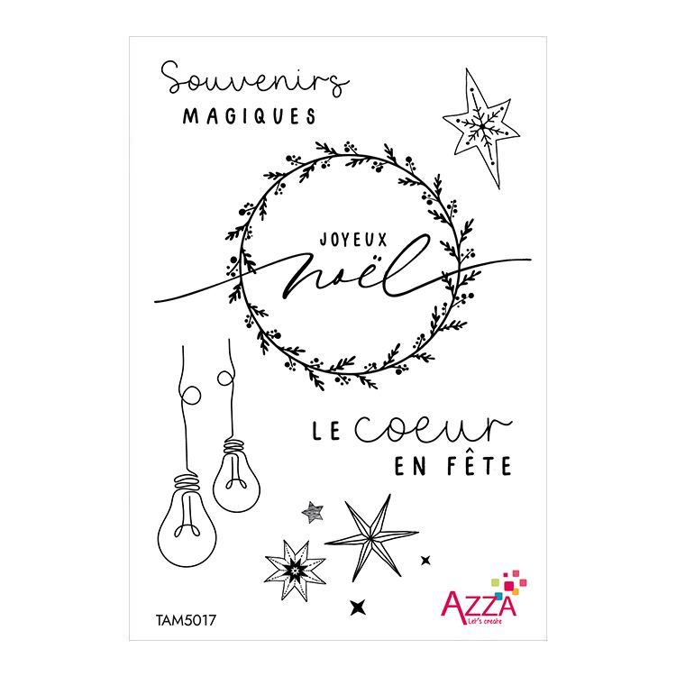 Ministempel 'Cœur en fête' 🇫🇷