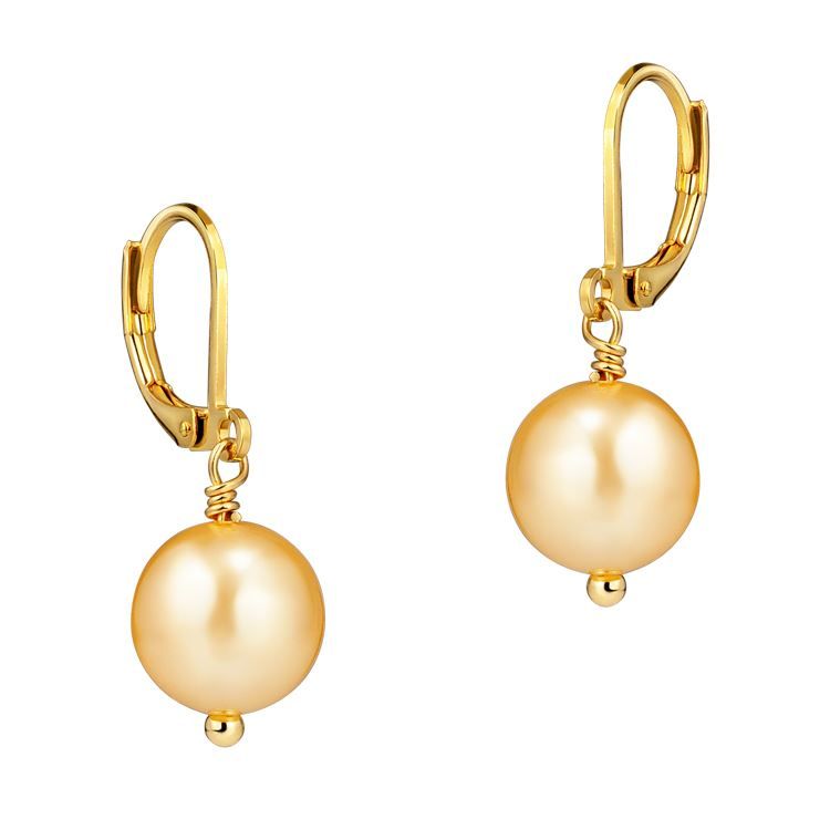 Boucles EULALIE DORE, nacre