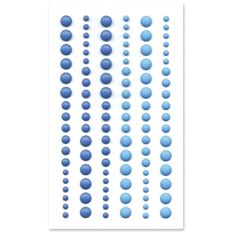 Matte Harzperlen 'Marine'