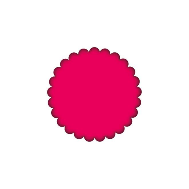 Perforatrice Figurine 'Rond bord festonné (2,54cm)