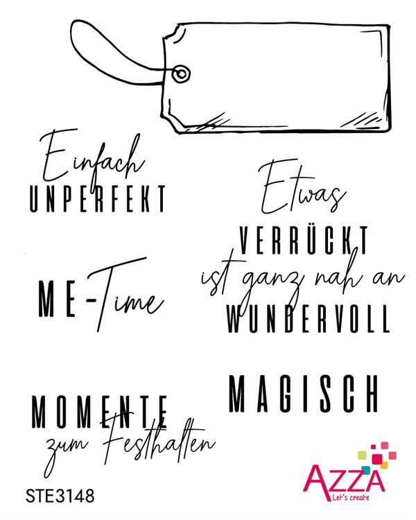 Rubinstempel ‘Hübsche Glasarbeiten’