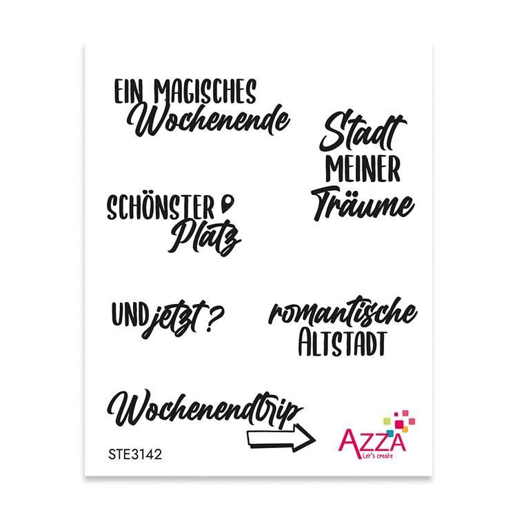 Rubinstempel '‘Stadtspaziergang’