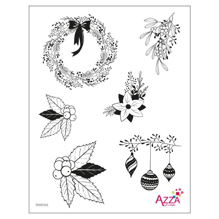 Diamantstempel 'Traditionelle Weihnachten'