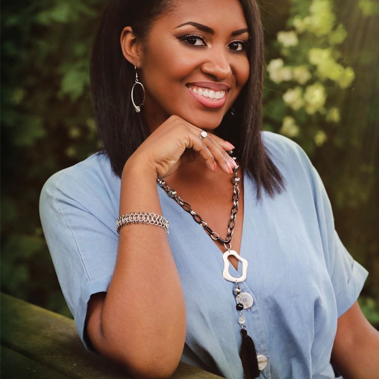 Paire de perles cristal facettées noires