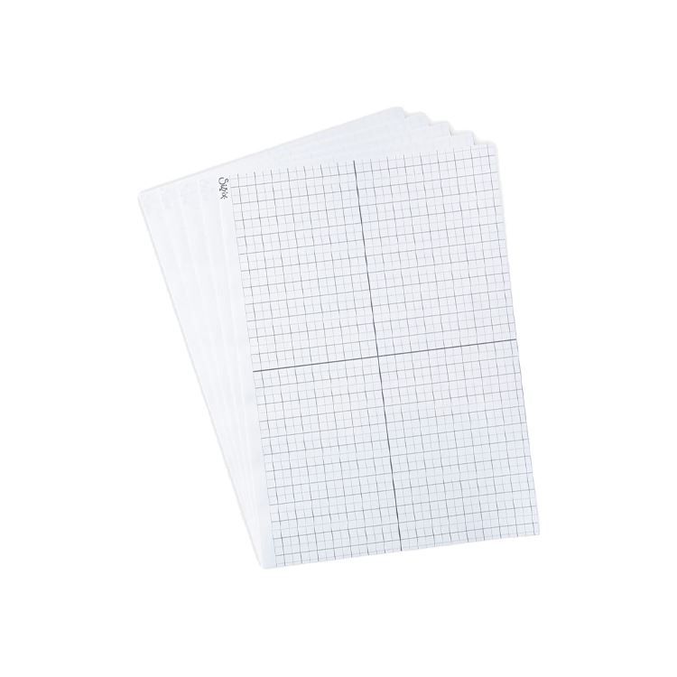 Selbstklebende Blätter mit Maßeinteilung (5 Stk.)