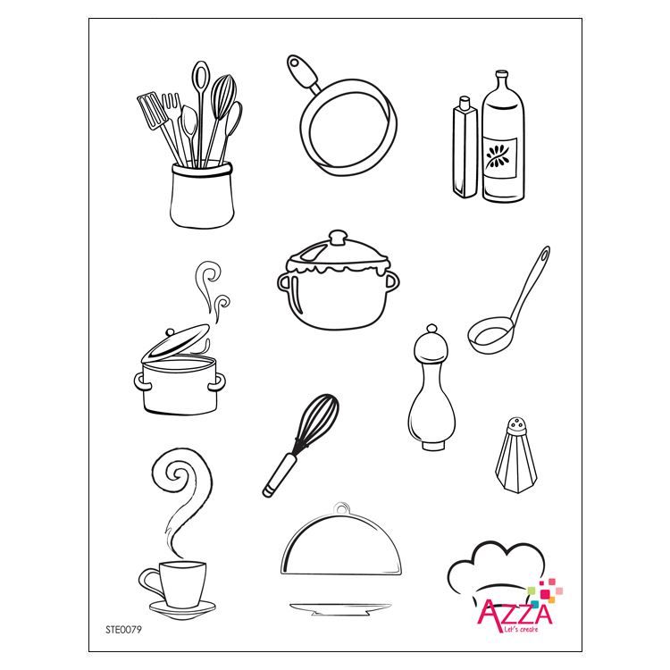 Diamantstempel 'Rezepte'