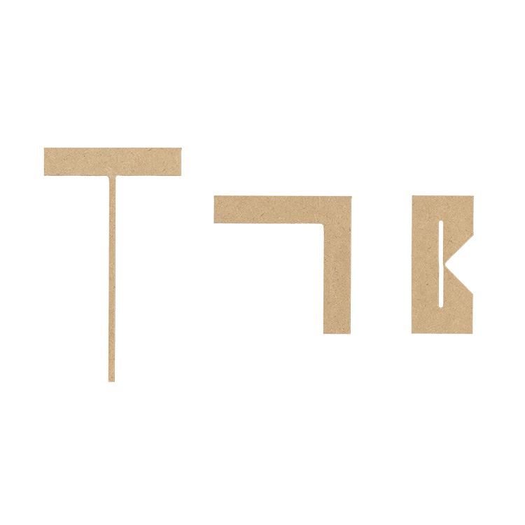 Set outils de reliure (MDF 3mm)