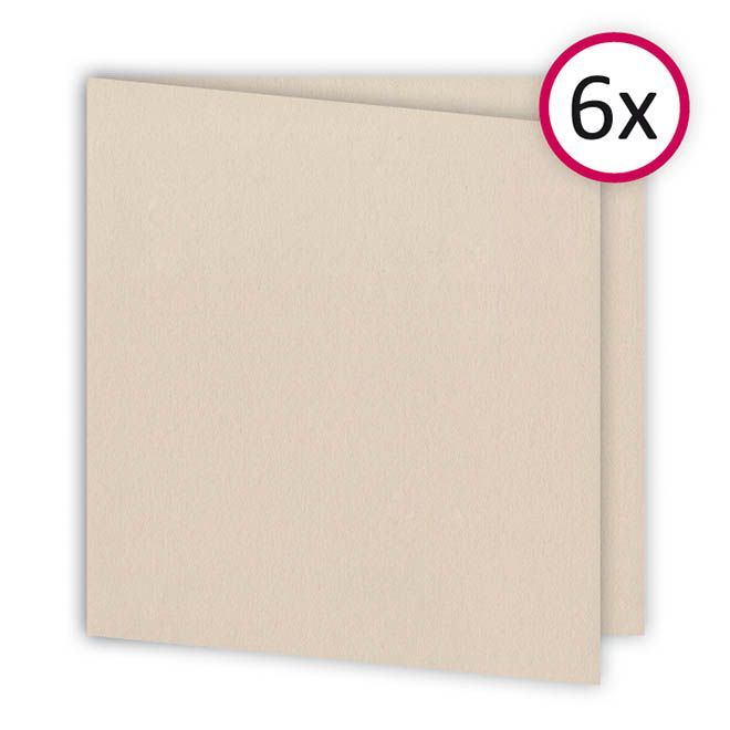 Kartenset 15x15 'Nebel' (6 Stk.)