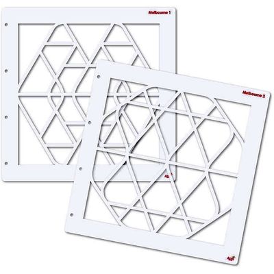 Fotoschablonen 'Melbourne' (30x30cm)