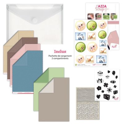AZZA Scrapbooking Plus Set 'Entdeckung'