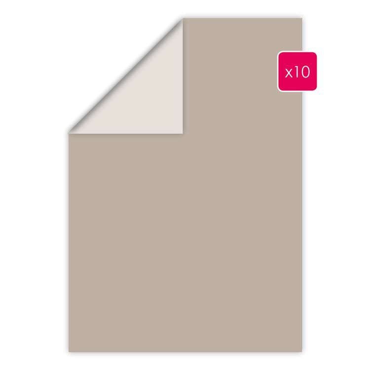 Duopapier A4 'Loft - Kiesel' (10 Stk.)