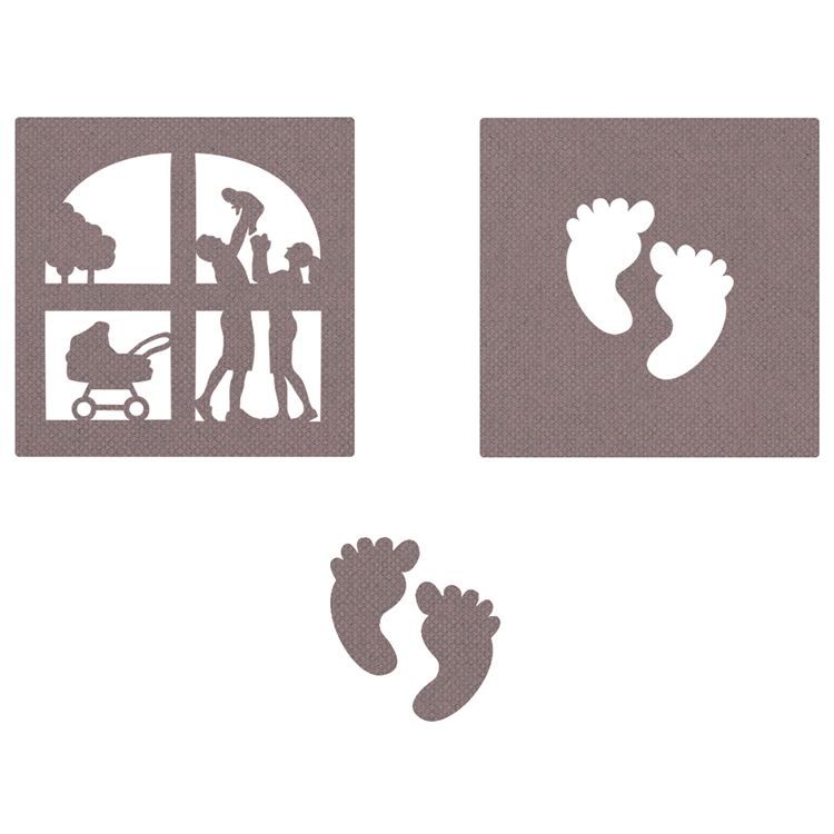 Stanzformen 'Fenster Geburt'