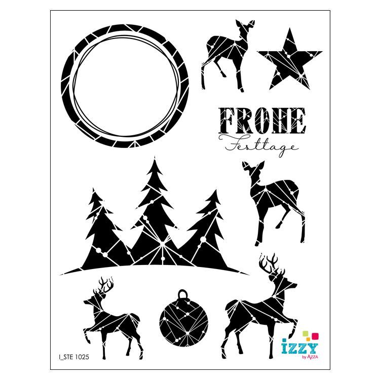 Diamantstempel 'Feststerne'