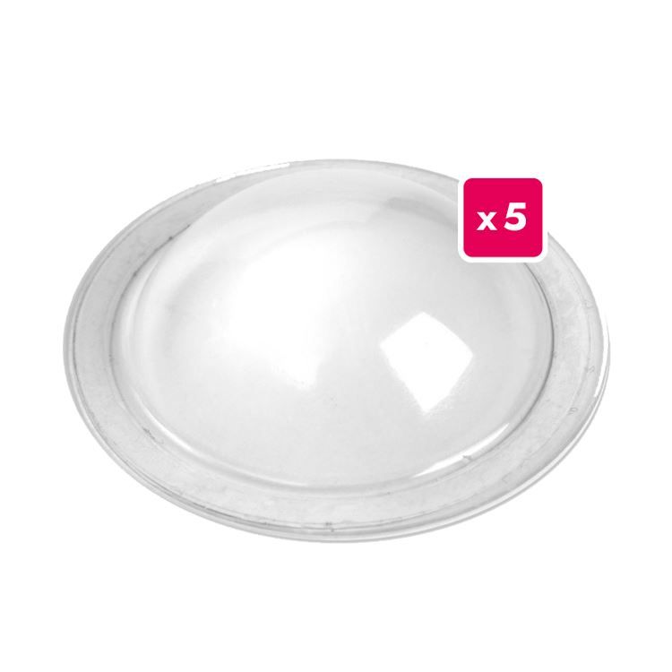 Kunststoffkuppeln – 9 cm (5 Stk.)