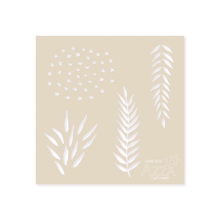 Dekorschablone ‘Sommerpause’ (1 Stk. - 10x10cm)