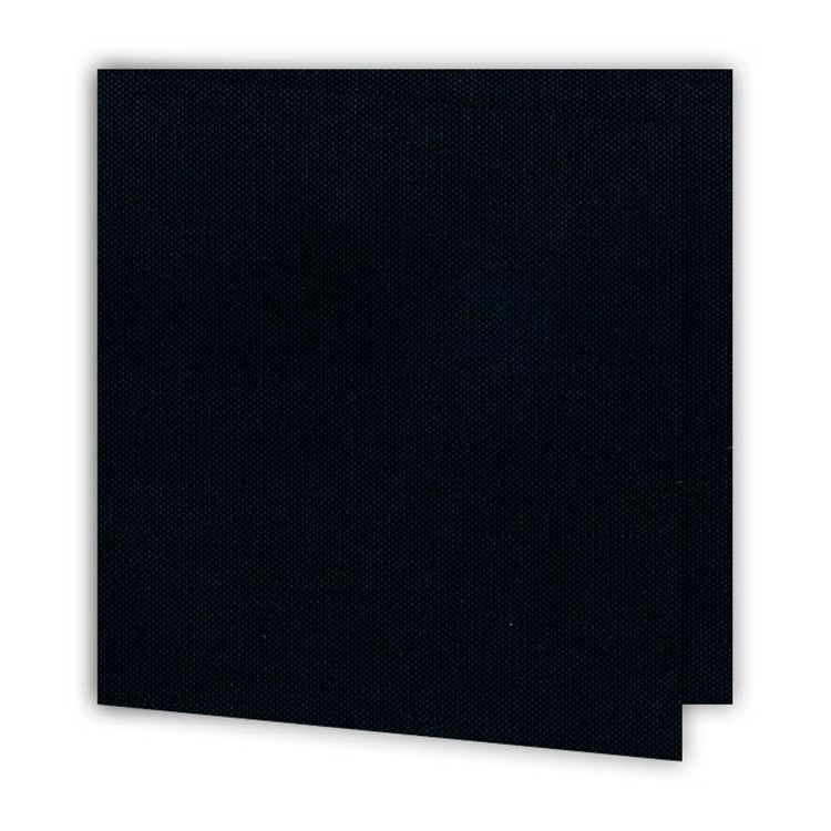 Kartenset 15x15 'Schwarz' (6 Stk.)