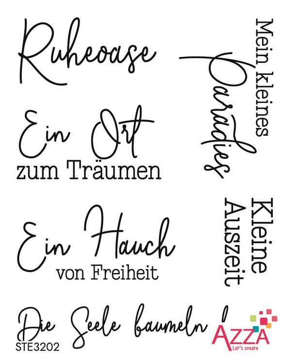 Rubinstempel Worte 'Fauna und Flora'