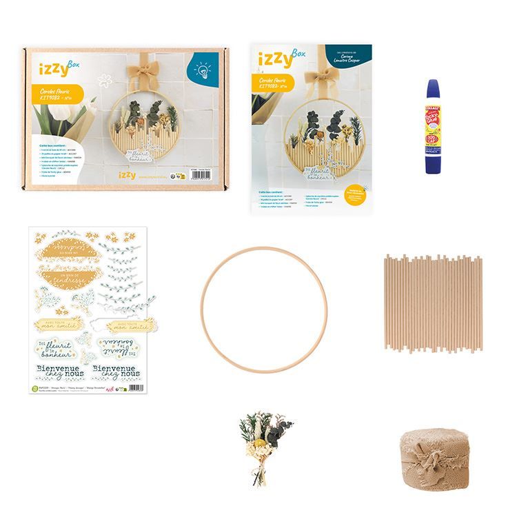 Izzy Box „Blumige Kreise“