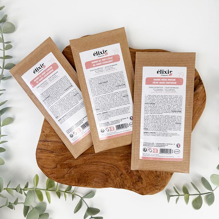 Set STRAHLEND-PACK aus 3 Masken (nach Wahl)