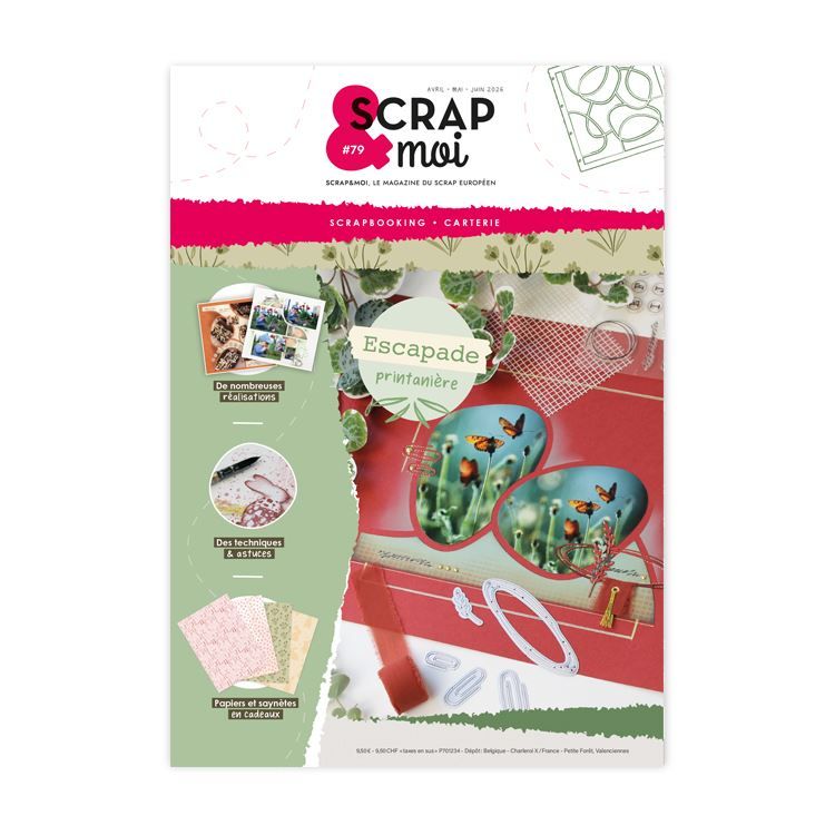 Scrap&amp;Moi Magazin Nr. 79 🇫🇷