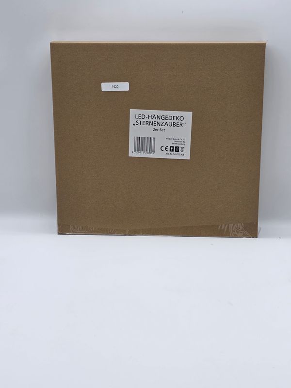 LED-Hängedeko "Sternenzauber", 2er Set LED