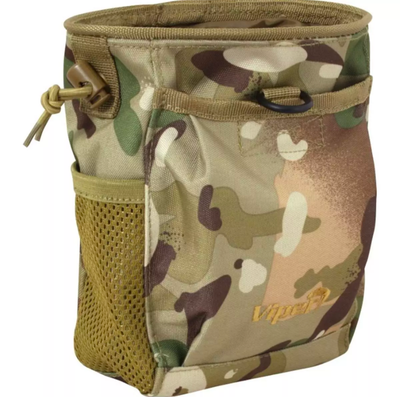 VP Elite Dump Bag VCAM, versatile camouflage tactical storage for airsoft and outdoor activities