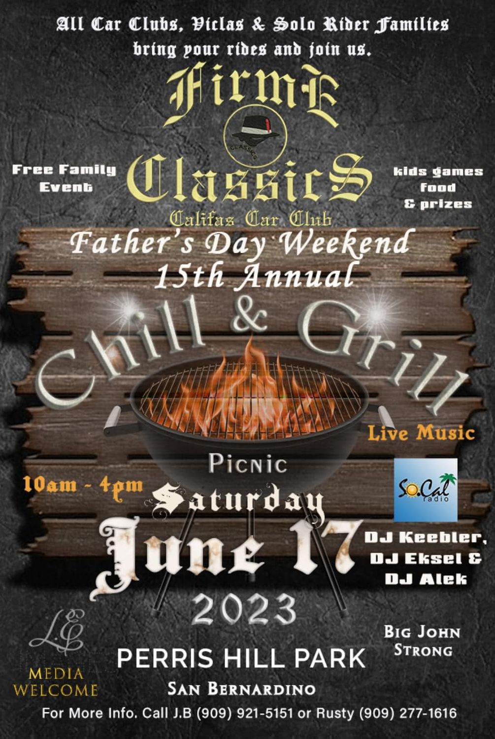 So Cal Dj&#39;s - Chill &amp; Grill (2023)