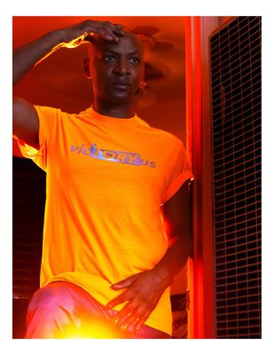 (Safety orange) “Juan Love” T-Shirt