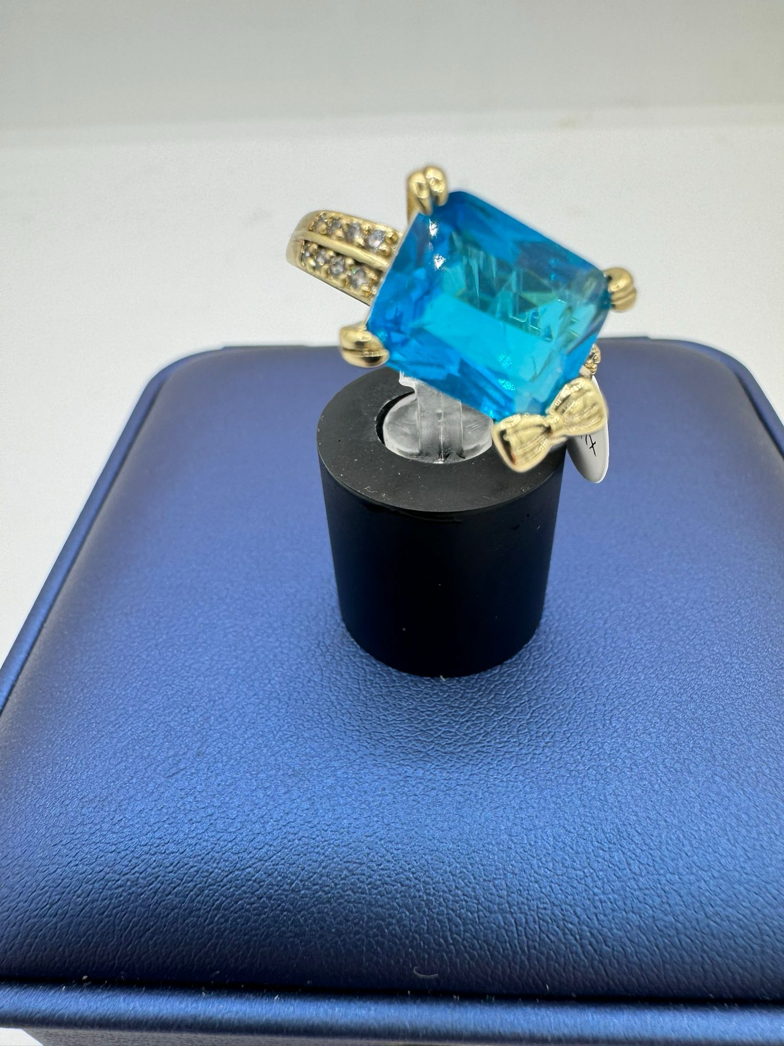 Anillo piedra azul el más vendido