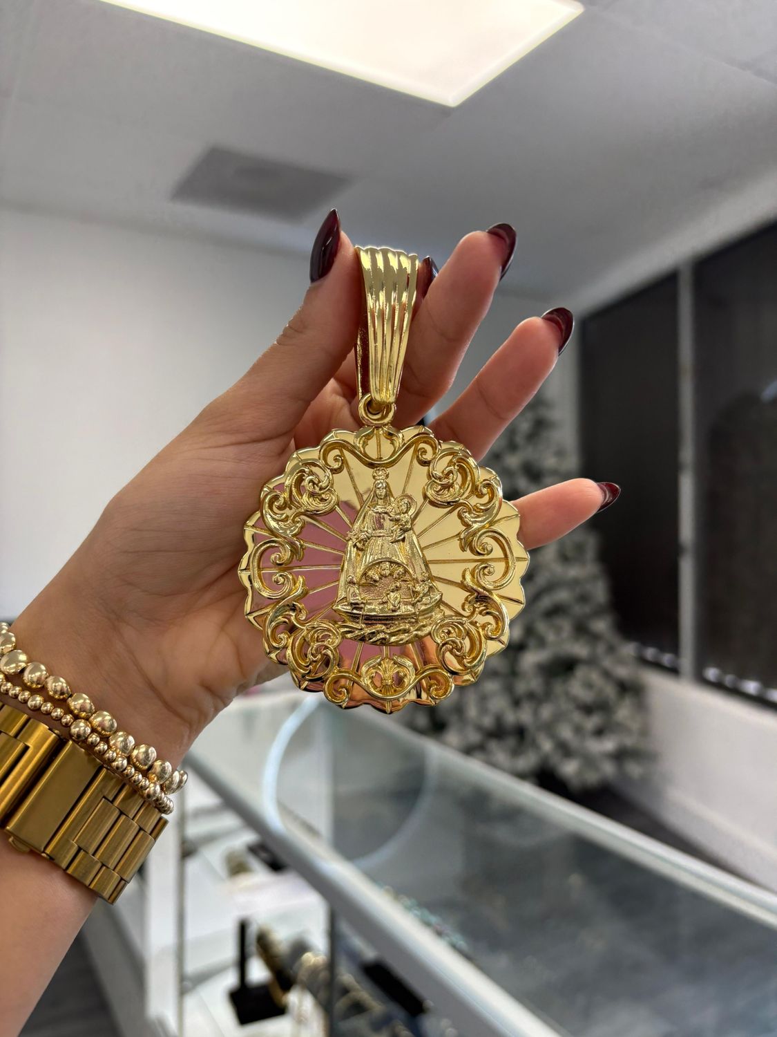 Dije Virgen de la Caridad