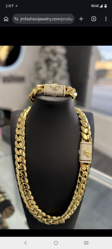 Combo set medusa con dije