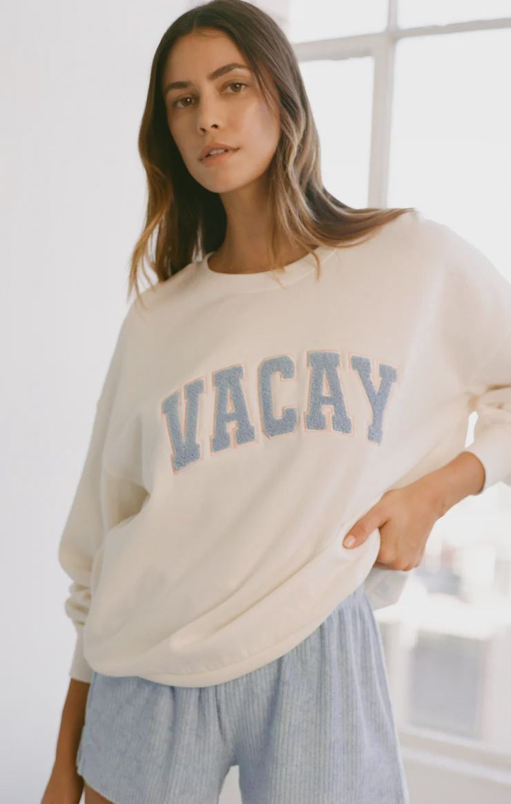 Oversized Vacay Sweatshirt