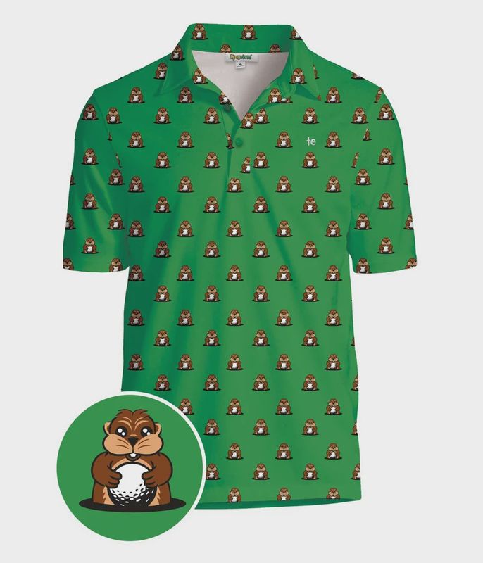 Golpher Golf Polo Green