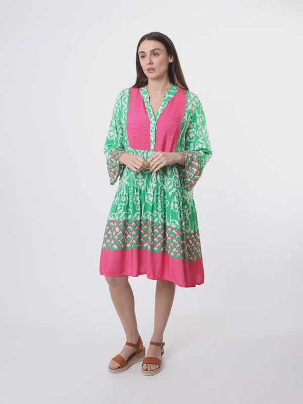 DRESS:8296-SEASIDE-GREEN