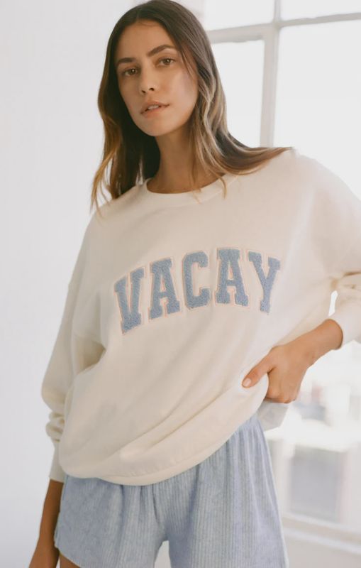 Oversized Vacay Sweatshirt