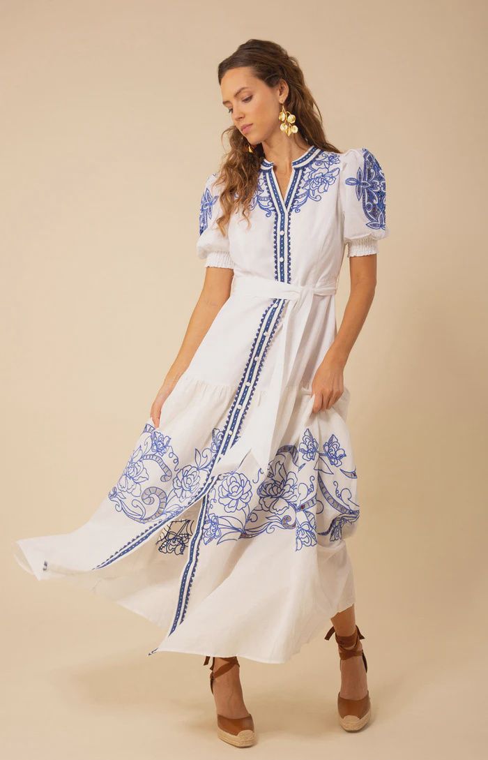 RUTH LINEN DRESS