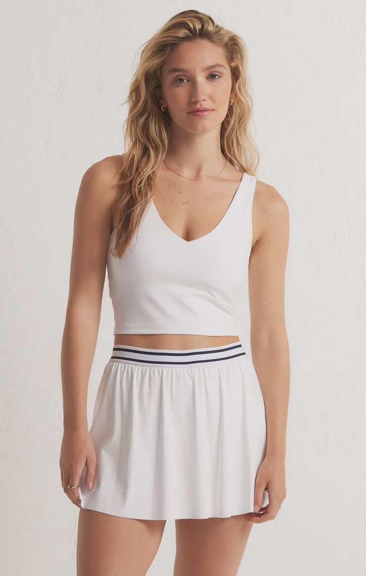 V-Neck Longline Tank