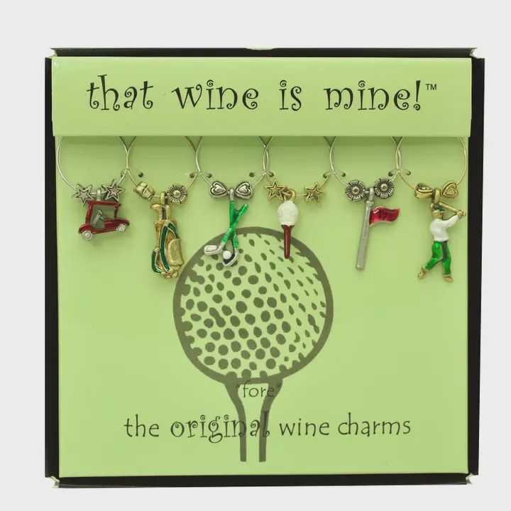 6-Piece Fore Wine Charms